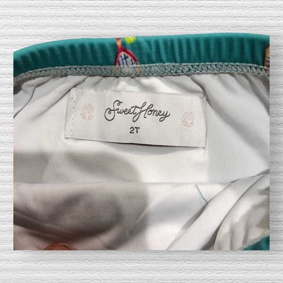 SweetHoney | Milly Frilly Crop | Match Point | Swimsuit - Picture 5 of 5